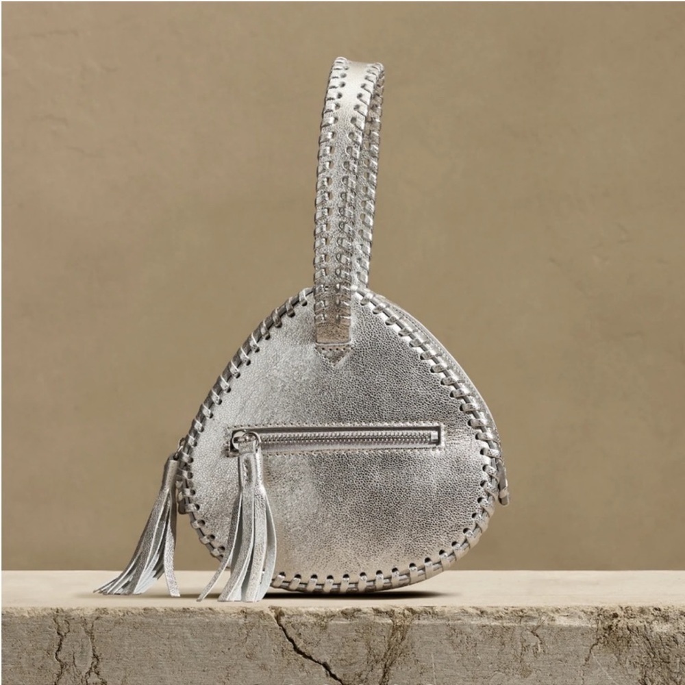 Banana republic / Triunfo mini bag metallic silver